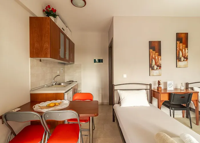 Hotel de apartamente Erosaria Nikiti (Sithonia)